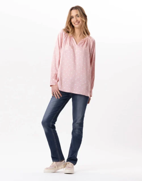 Blouse En Viscose GIOIA 831 Blush