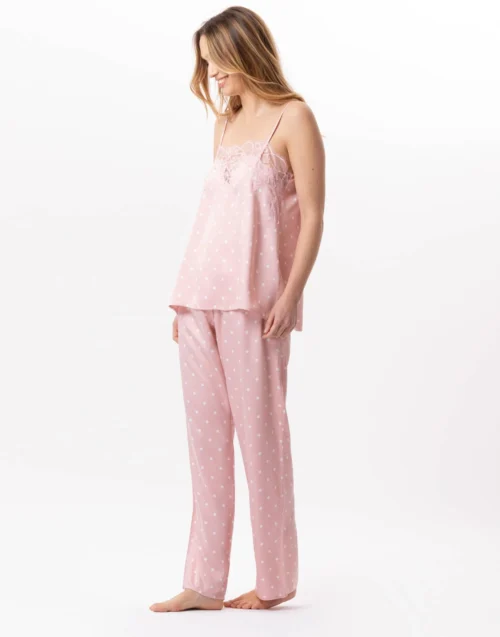 Caraco En Viscose GIOIA 830 Blush -Pyjama Chic Femme Magasin caraco en viscose gioia 830 blush 3
