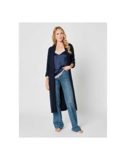 Caraco Soie 230 Marine -Pyjama Chic Femme Magasin caraco soie 230 marine 2