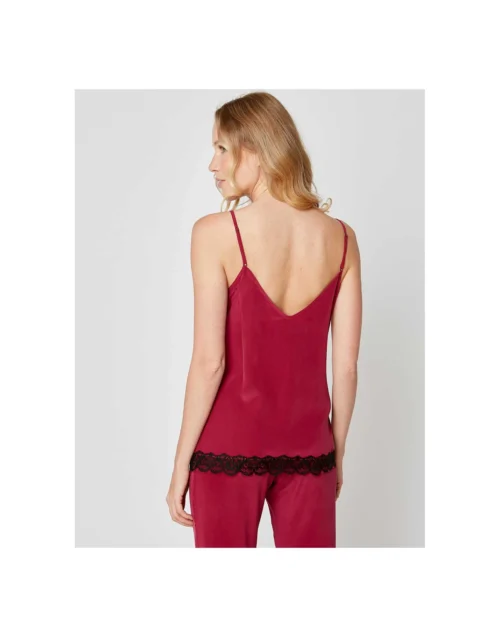 Caraco Soie 230 Raisin 5 Caraco Soie 230 Raisin -Pyjama Chic Femme Magasin caraco soie 230 raisin 2