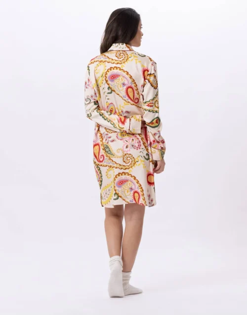 Chemise De Nuit Boutonnée En Viscose ALLEGRA 805 Multico 12 Chemise De Nuit Boutonnée En Viscose ALLEGRA 805 Multico -Pyjama Chic Femme Magasin chemise de nuit boutonnee en viscose allegra 805 multico 5