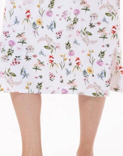 Chemise De Nuit En Coton BLOOM 911 Corail -Pyjama Chic Femme Magasin chemise de nuit en coton bloom 911 corail 4