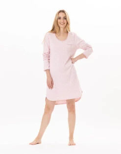 Chemise De Nuit En CotonCHAMADE 801 Blush