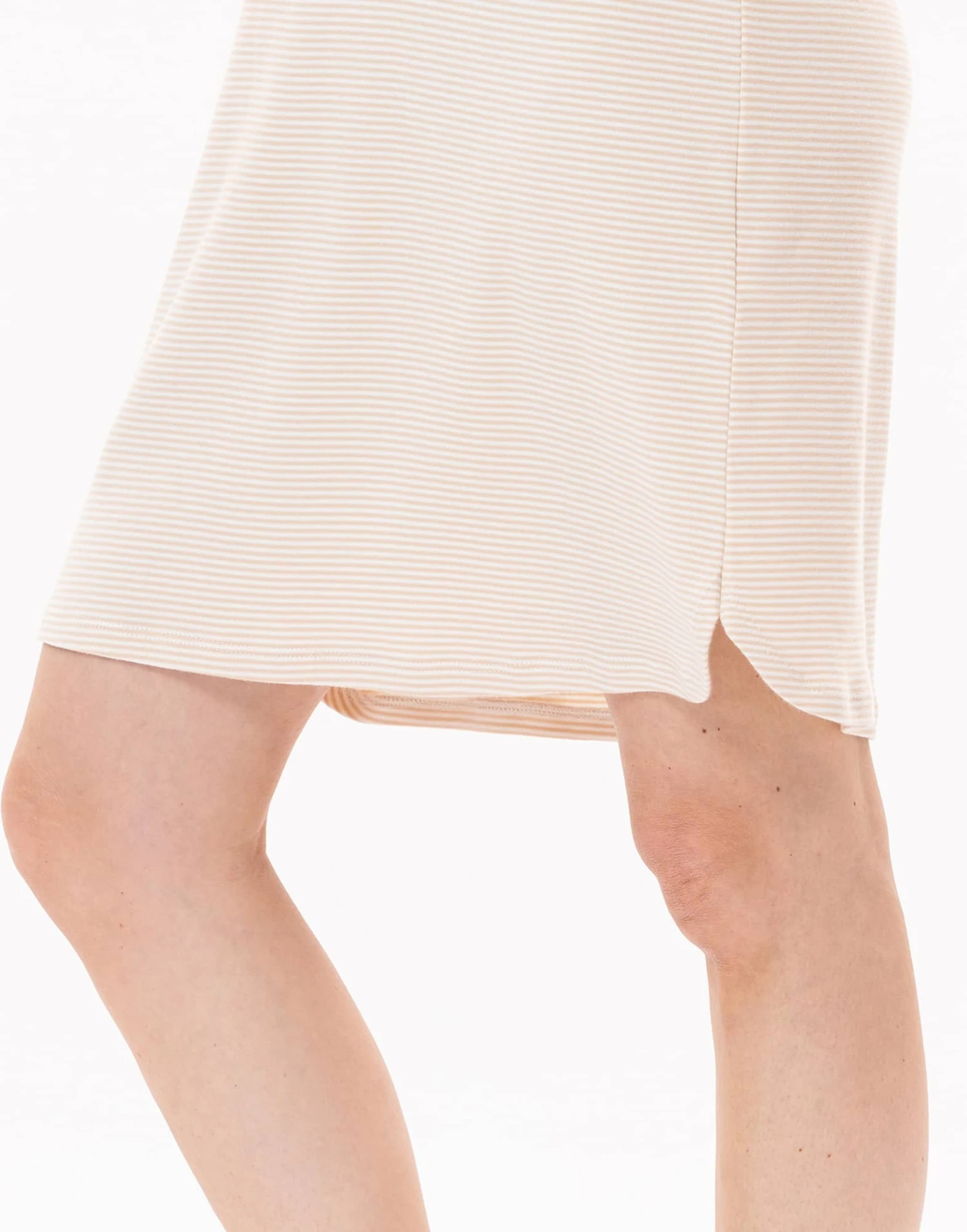 Chemise De Nuit En CotonGARANCE 801 Doré/Ecru 3 Chemise De Nuit En CotonGARANCE 801 Doré/Ecru – Image 3