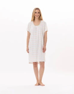 Chemise De Nuit En Coton MARIUS 901 Multico