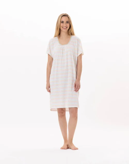 Chemise De Nuit En Coton MARIUS 901 Multico
