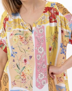 Chemise De Nuit En Viscose ESTEREL 901 Rose -Pyjama Chic Femme Magasin chemise de nuit en viscose esterel 901 rose 3