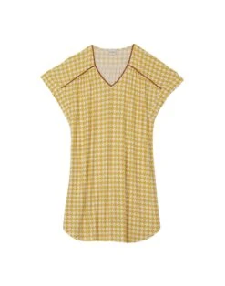 Chemise De Nuit Imprimée En Viscose élasthanne ROSIE 701 Soleil