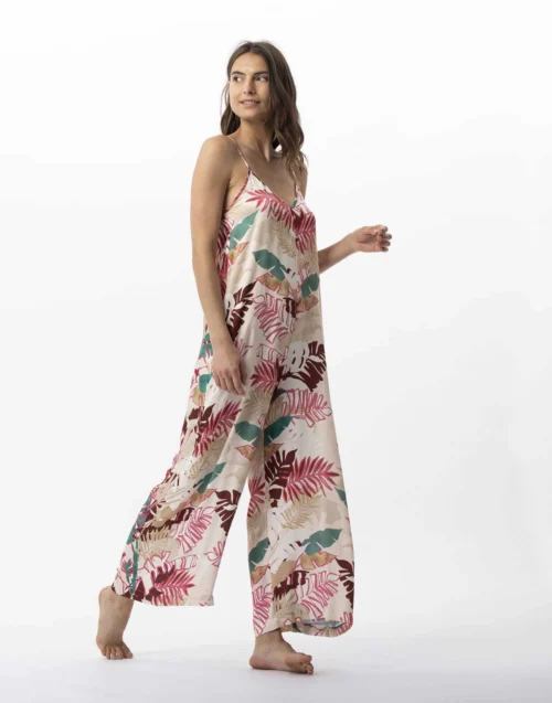 Combi Pantalon Imprimé Fleurs En 100% Viscose CAMÉLIA 720 Multico 13 Combi Pantalon Imprimé Fleurs En 100% Viscose CAMÉLIA 720 Multico -Pyjama Chic Femme Magasin combi pantalon imprime fleurs en 100 viscose camelia 720 multico 5