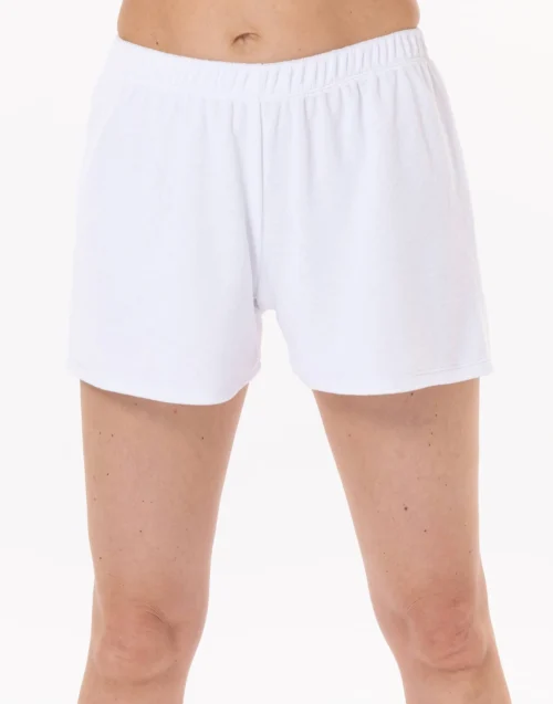Ensemble Short En Coton VALENSOLE 920 Blanc -Pyjama Chic Femme Magasin ensemble short en coton valensole 920 blanc 6