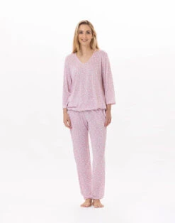 Jogging En Viscose CALISSON 912 Rose