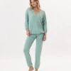 Jogging En Viscose RAMATUELLE 902 Vert D'eau