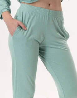 Jogging En Viscose RAMATUELLE 902 Vert D'eau -Pyjama Chic Femme Magasin jogging en viscose ramatuelle 902 vert d eau 2