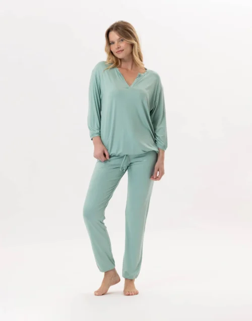 Jogging En Viscose RAMATUELLE 902 Vert D'eau