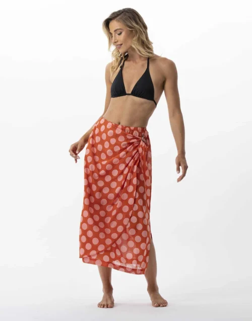 Jupe Paréo Imprimée Pois En 100% Coton RIVA 780 Rose 10 Jupe Paréo Imprimée Pois En 100% Coton RIVA 780 Rose -Pyjama Chic Femme Magasin jupe pareo imprimee pois en 100 coton riva 780 rose 3