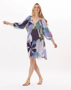 Kaftan En Voile De Coton PORQUEROLLES 940 Multico