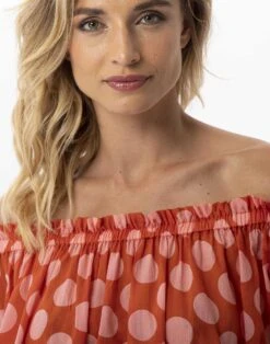 Kaftan Imprimé Pois En 100% Coton RIVA 741 Rose 11 Kaftan Imprimé Pois En 100% Coton RIVA 741 Rose -Pyjama Chic Femme Magasin kaftan imprime pois en 100 coton riva 741 rose 4