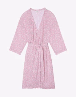 Kimonoen Viscose CALISSON 960 Rose 13 Kimonoen Viscose CALISSON 960 Rose -Pyjama Chic Femme Magasin kimono en viscose calisson 960 rose 6