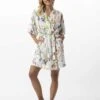 Kimono Imprimé Fleurs En 100% Viscose RIVIERA 760 Multico