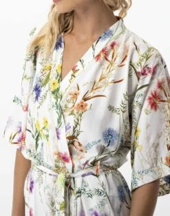Kimono Imprimé Fleurs En 100% Viscose RIVIERA 760 Multico 10 Kimono Imprimé Fleurs En 100% Viscose RIVIERA 760 Multico -Pyjama Chic Femme Magasin kimono imprime fleurs en 100 viscose riviera 760 multico 4