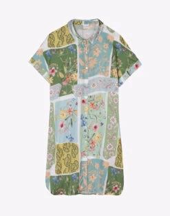 Liquette En Viscose ESTEREL 905 Vert D'eau -Pyjama Chic Femme Magasin liquette en viscose esterel 905 vert d eau 5