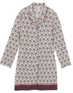 Liquette En Viscose Imprimée écru ZOÉ 605 écru -Pyjama Chic Femme Magasin liquette en viscose imprimee ecru zoe 605 ecru 5