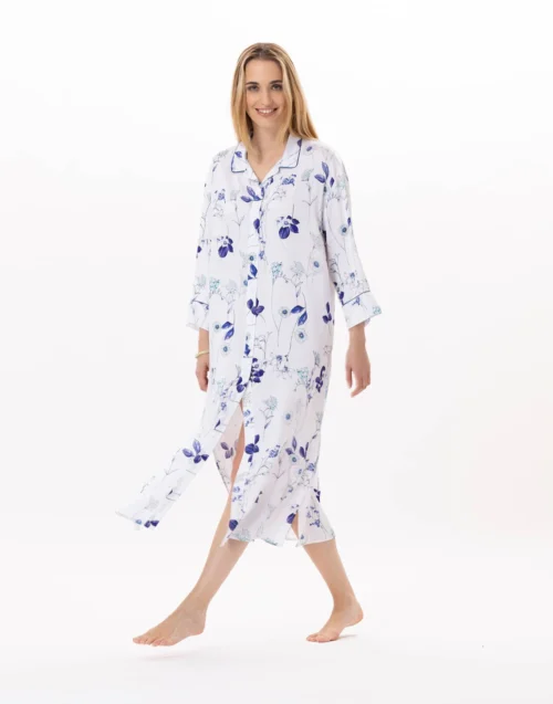 Liquette En Viscose VALENSOLE 905 Multico -Pyjama Chic Femme Magasin liquette en viscose valensole 905 multico 4