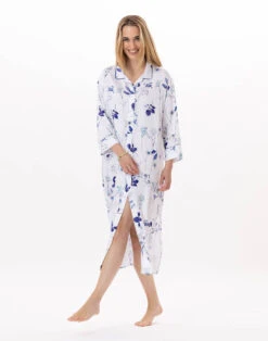 Liquette En Viscose VALENSOLE 905 Multico -Pyjama Chic Femme Magasin liquette en viscose valensole 905 multico 5