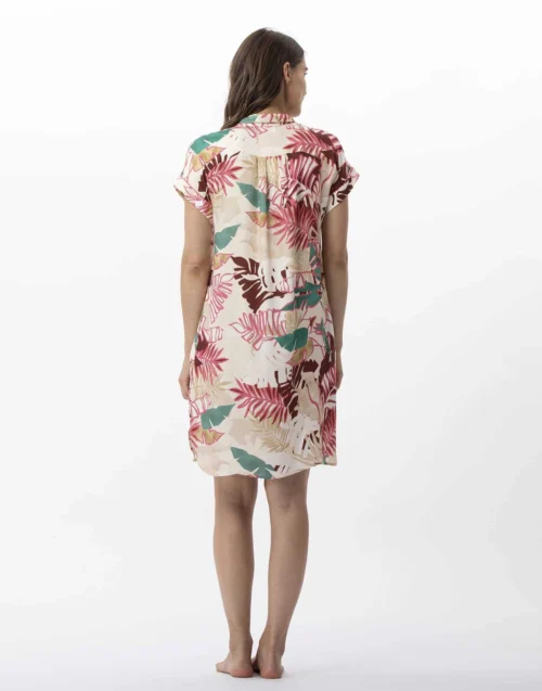 Liquette Imprimée Fleurs En 100% Viscose CAMÉLIA 705 Multico -Pyjama Chic Femme Magasin liquette imprimee fleurs en 100 viscose camelia 705 multico 5