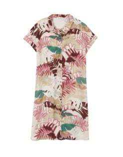 Liquette Imprimée Fleurs En 100% Viscose CAMÉLIA 705 Multico -Pyjama Chic Femme Magasin liquette imprimee fleurs en 100 viscose camelia 705 multico 6