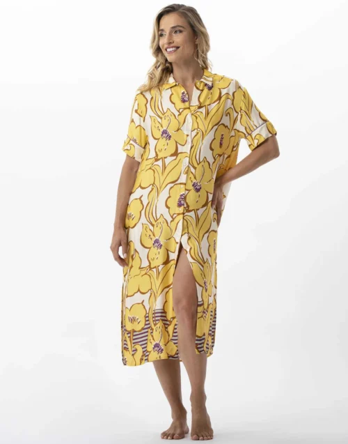 Liquette Imprimée Fleurs En 100% Viscose NÉROLI 705 Multico