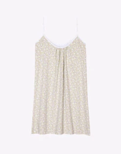 Nuisette En Coton CALISSON 903 Anis -Pyjama Chic Femme Magasin nuisette en coton calisson 903 anis 5