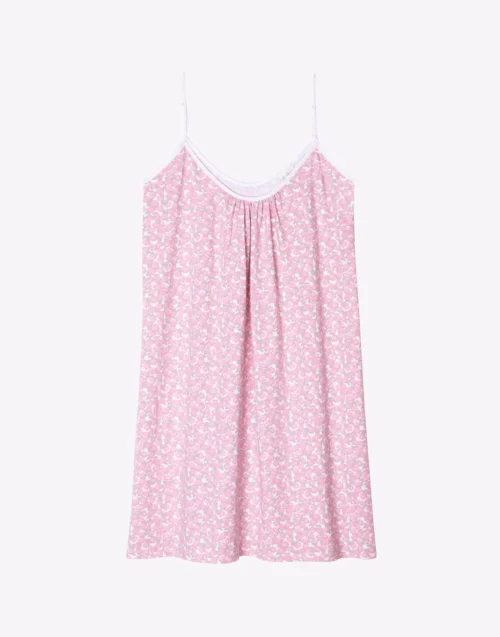 Nuisette En Coton CALISSON 903 Rose 11 Nuisette En Coton CALISSON 903 Rose -Pyjama Chic Femme Magasin nuisette en coton calisson 903 rose 5
