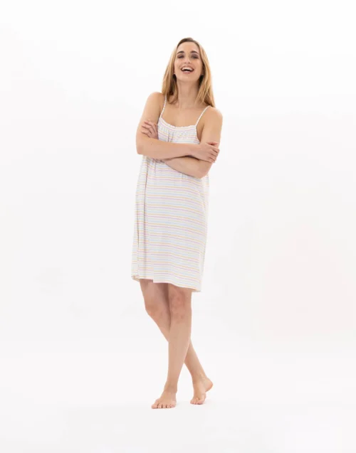 Nuisette En Coton MARIUS 903 Multico 8 Nuisette En Coton MARIUS 903 Multico -Pyjama Chic Femme Magasin nuisette en coton marius 903 multico 2