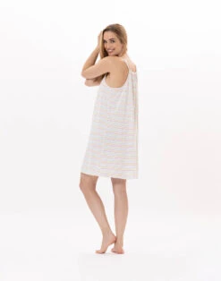 Nuisette En Coton MARIUS 903 Multico -Pyjama Chic Femme Magasin nuisette en coton marius 903 multico 3