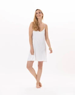 Nuisette En Viscose CROISETTE 903 Blanc