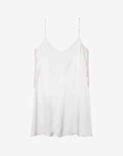 Nuisette En Viscose CROISETTE 903 Blanc -Pyjama Chic Femme Magasin nuisette en viscose croisette 903 blanc 7