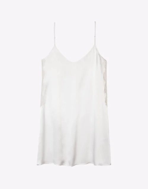 Nuisette En Viscose CROISETTE 903 Blanc 15 Nuisette En Viscose CROISETTE 903 Blanc -Pyjama Chic Femme Magasin nuisette en viscose croisette 903 blanc 7