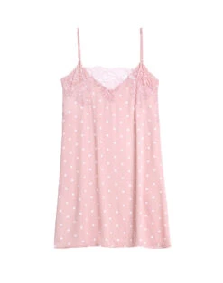 Nuisette En Viscose GIOIA 803 Blush -Pyjama Chic Femme Magasin nuisette en viscose gioia 803 blush 5