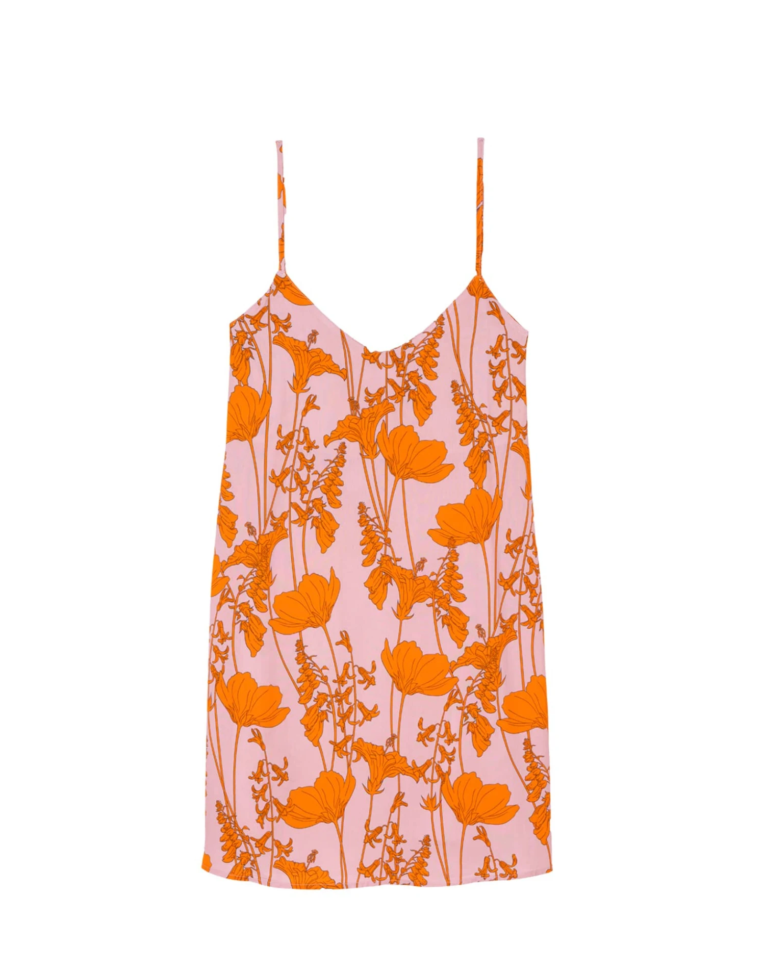 Nuisette En Viscose JANE 403RL Blush/Muscade 1 Nuisette En Viscose JANE 403RL Blush/Muscade