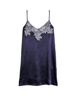 Nuisette En Viscose MOON 803 Marine 15 Nuisette En Viscose MOON 803 Marine -Pyjama Chic Femme Magasin nuisette en viscose moon 803 marine 7