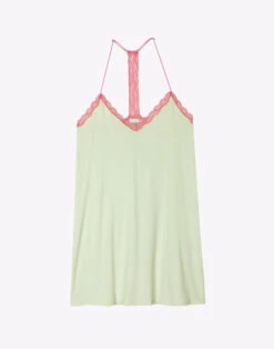 Nuisette En Viscose PALOMA 903 Vert D'eau -Pyjama Chic Femme Magasin nuisette en viscose paloma 903 vert d eau 5