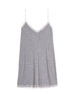 Nuisette En Viscose SUBLIME 803 Gris Chine -Pyjama Chic Femme Magasin nuisette en viscose sublime 803 gris chine 6