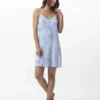 Nuisette Imprimée En Viscose élasthanne VICTORIA 703 Ciel