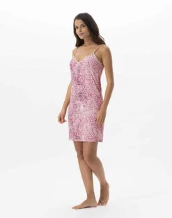 Nuisette Imprimée En Viscose élasthanne VICTORIA 703 Fraise -Pyjama Chic Femme Magasin nuisette imprimee en viscose elasthanne victoria 703 fraise 3