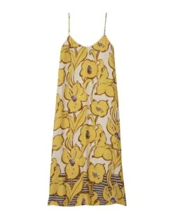 Nuisette Longue Imprimée Fleurs En 100% Viscose NÉROLI 713 Multico -Pyjama Chic Femme Magasin nuisette longue imprimee fleurs en 100 viscose neroli 713 multico 5