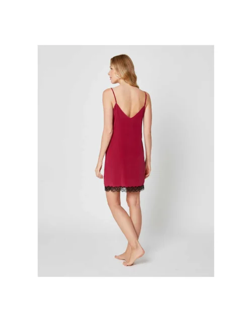 Nuisette Soie 203 Raisin -Pyjama Chic Femme Magasin nuisette soie 203 raisin 2