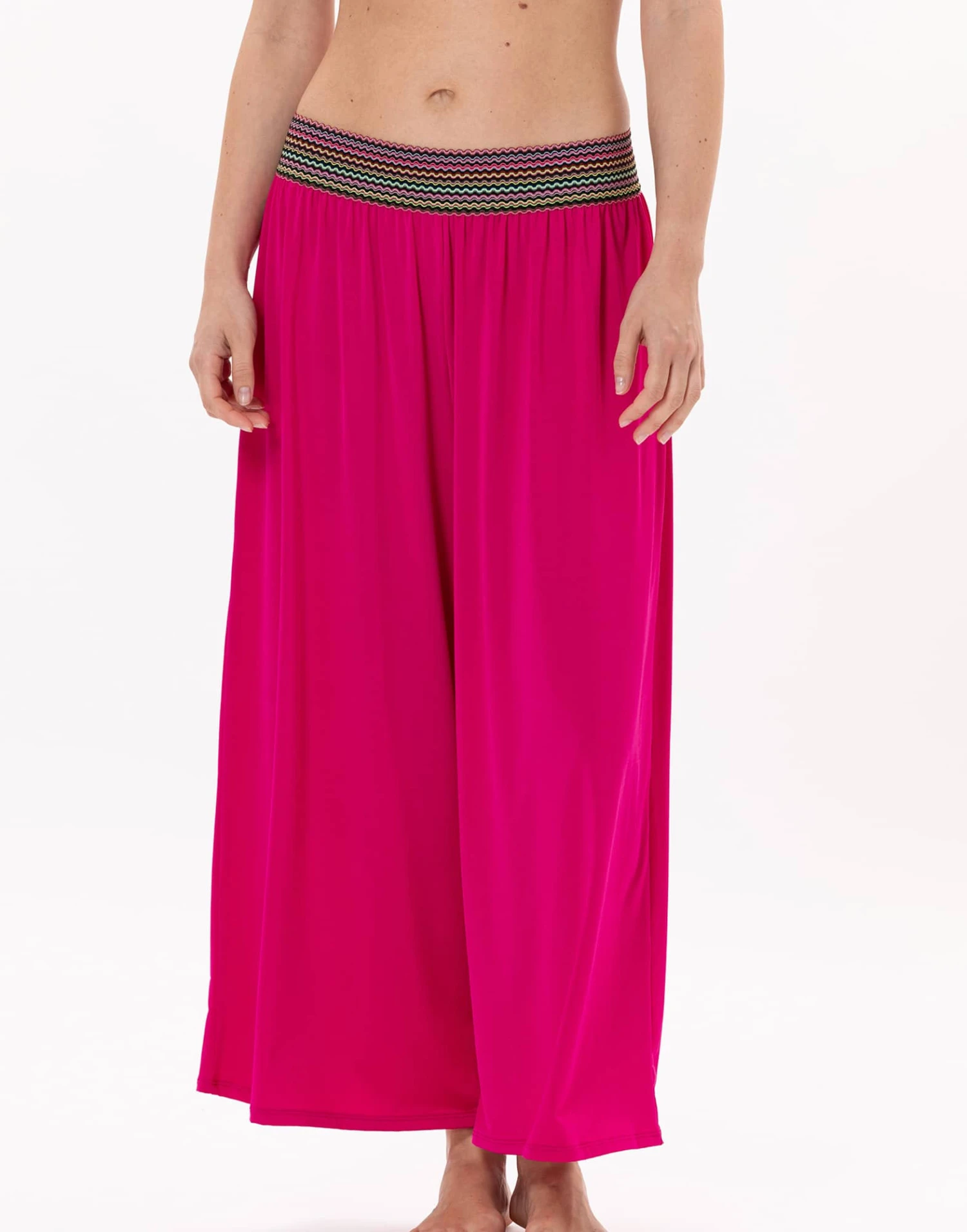 Pantalon En Jersey PAMPELONNE 980 Fuchsia 2 Pantalon En Jersey PAMPELONNE 980 Fuchsia – Image 2