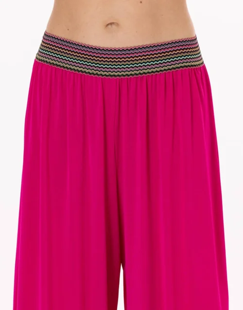 Pantalon En Jersey PAMPELONNE 980 Fuchsia 9 Pantalon En Jersey PAMPELONNE 980 Fuchsia -Pyjama Chic Femme Magasin pantalon en jersey pampelonne 980 fuchsia 3