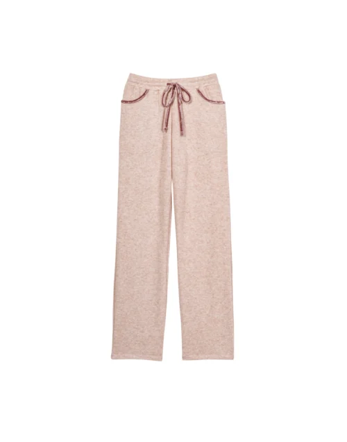 Pantalon En Maille Tricot ALPAGA 880 Beige 19 Pantalon En Maille Tricot ALPAGA 880 Beige -Pyjama Chic Femme Magasin pantalon en maille tricot alpaga 880 beige 9